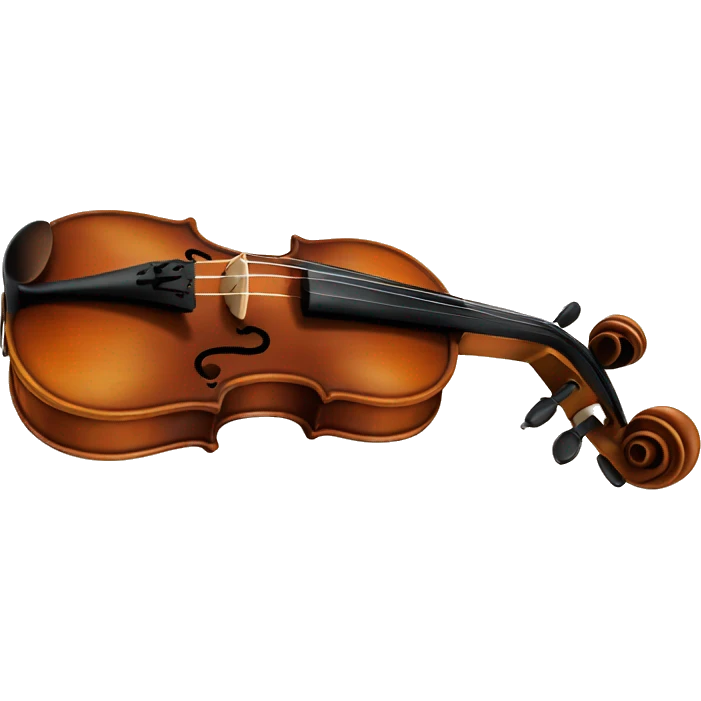 vintage patel brown violin emoji