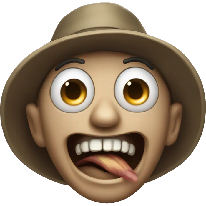 Laughing eldritch horror emoji