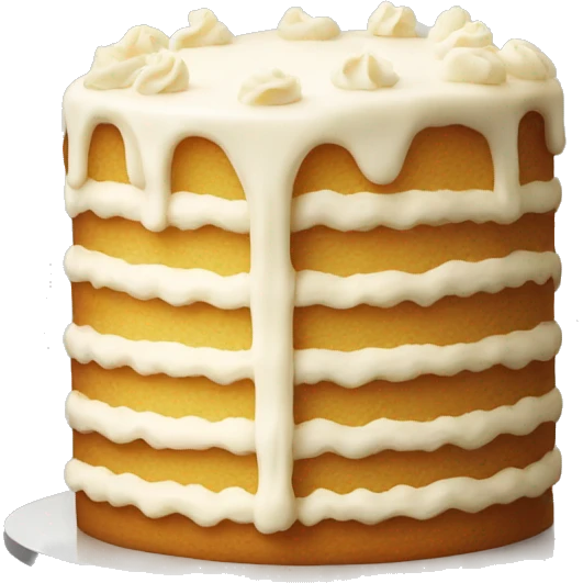 vanilla cake emoji