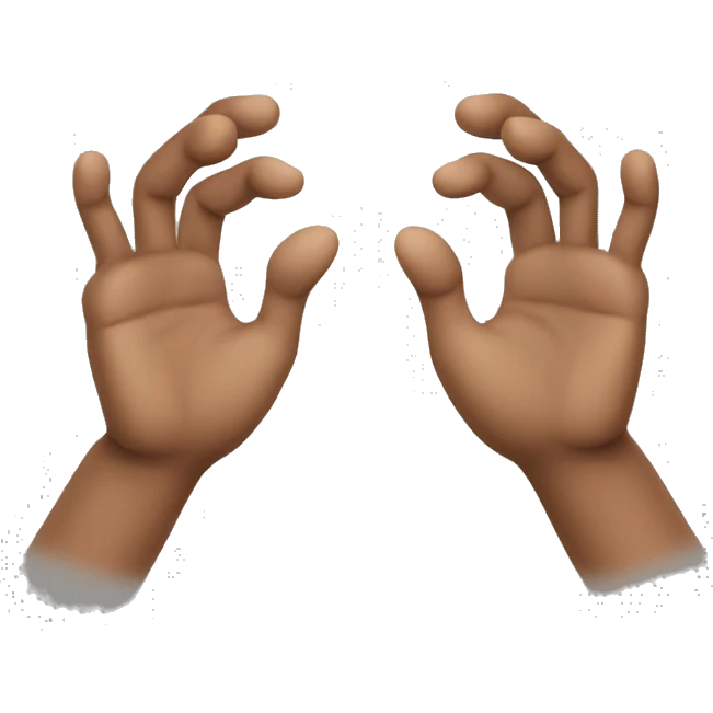 2 hands emoji