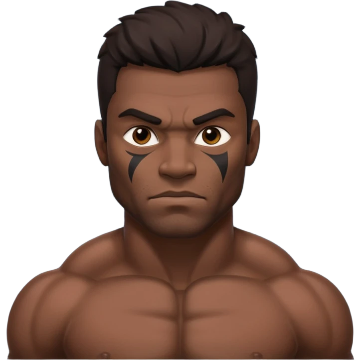 PHILIPPINE MYTHICAL CREATURE KAPRE BUT MASCULINE AND HUNK emoji