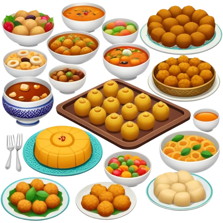 Aidilfitri feast  emoji