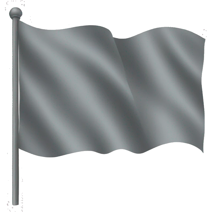 Grey Flag emoji
