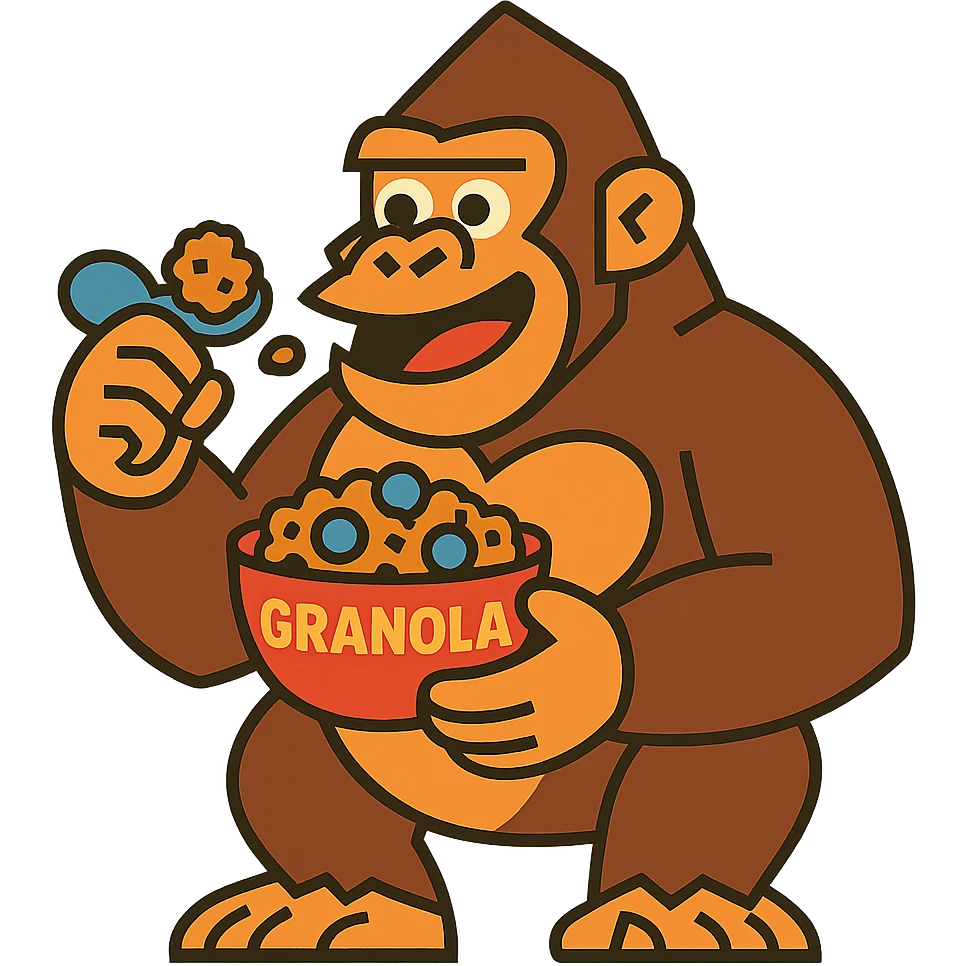 granola gorilla emoji