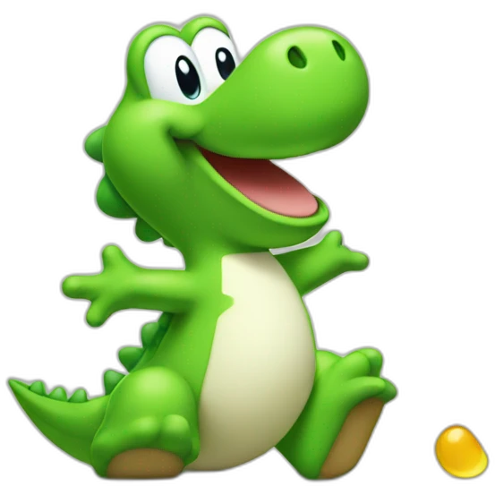 yoshi happy emoji