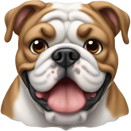 English bulldog emoji