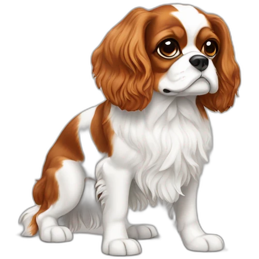 cavalier king-charles tricolore emoji