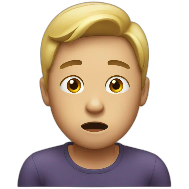 stressed-person emoji