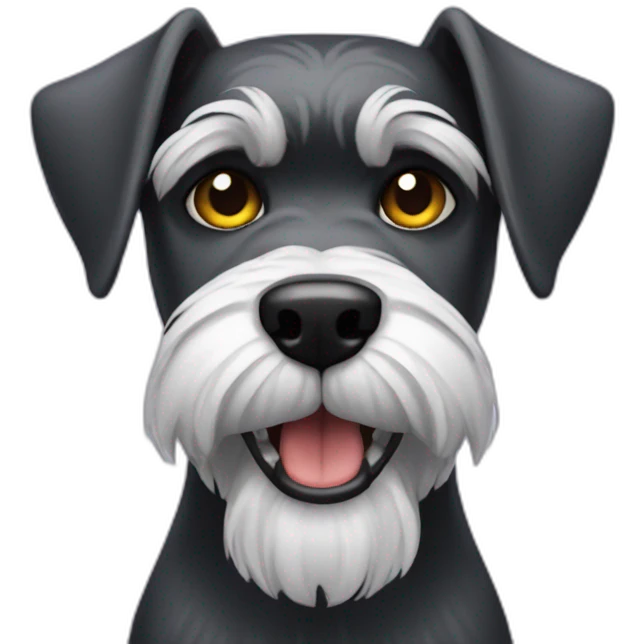 Schnauzer evil emoji