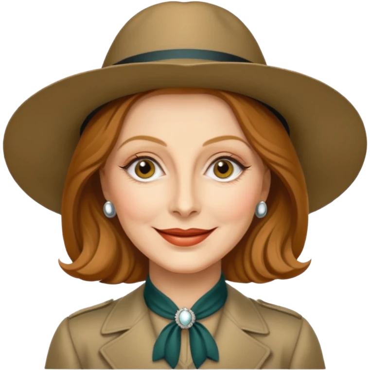 Grreta Garbo emoji
