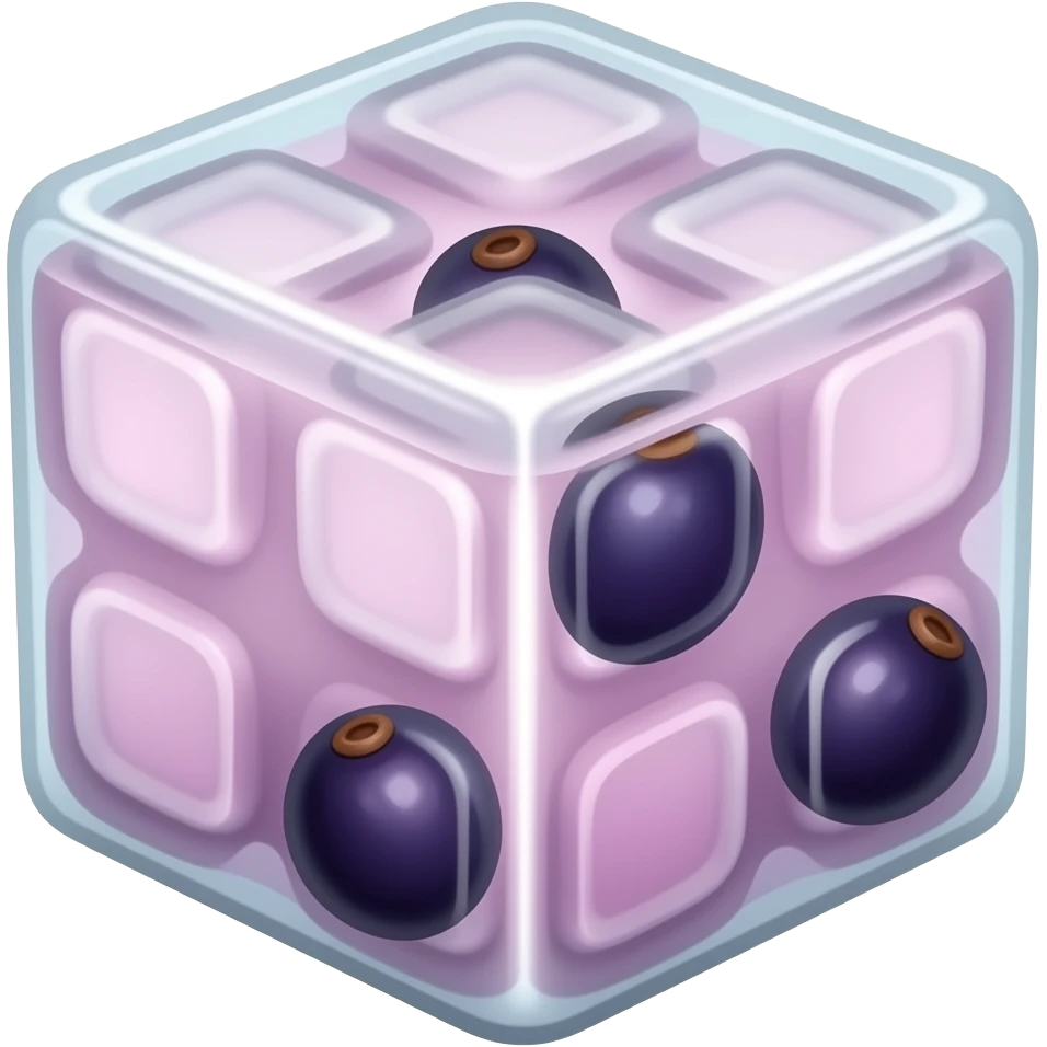 iced blackcurrant emoji