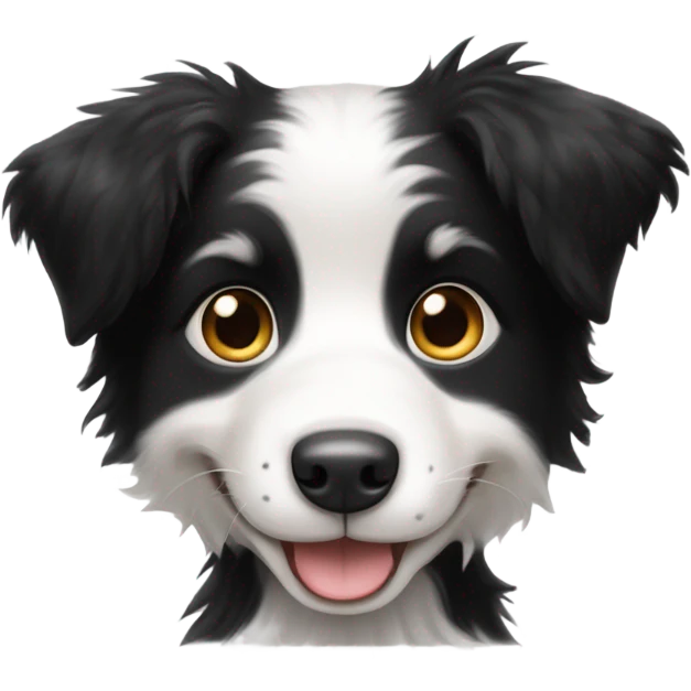 border collie puppy emoji