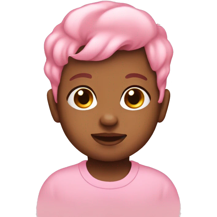 Baby pink emoji emoji