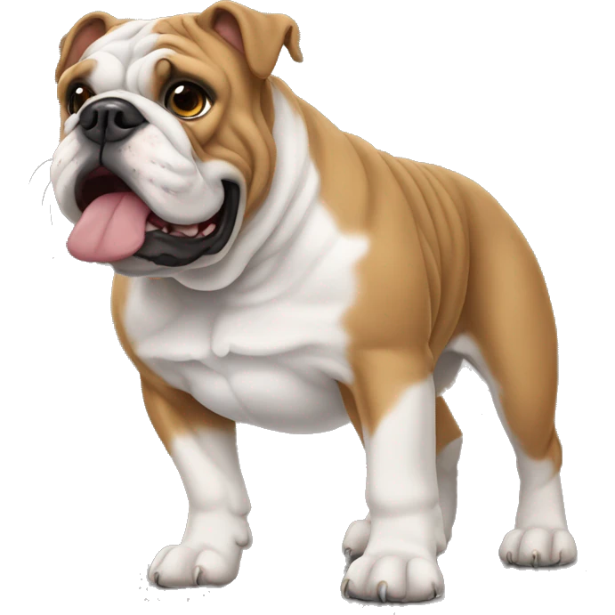 english bulldog protection emoji