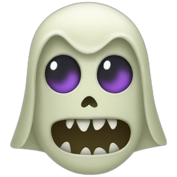 Phantome avec des monstre pour enfant emoji