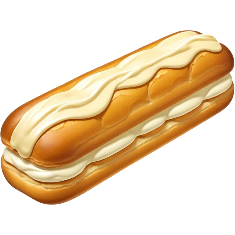 Vanilla cream éclair






















 emoji