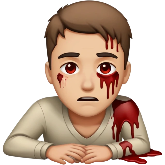 homme abattu emoji