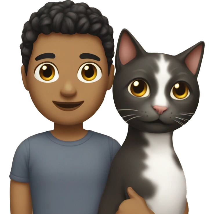 me and my cat emoji