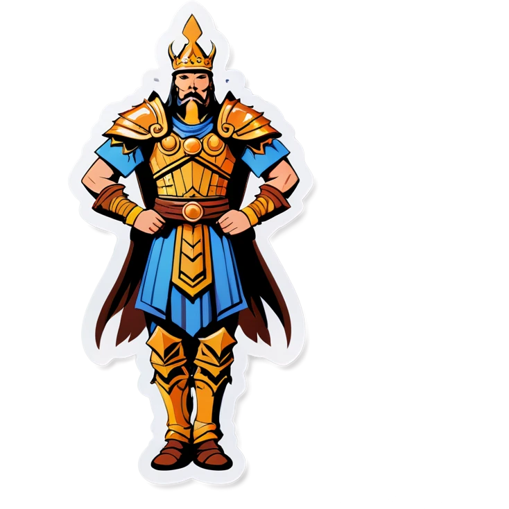 Warrior king  emoji