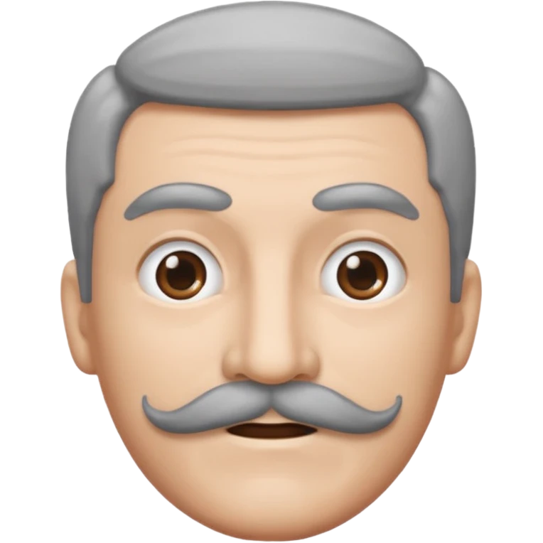 The  🥸 emoji but with gray eyebrows and mustache emoji