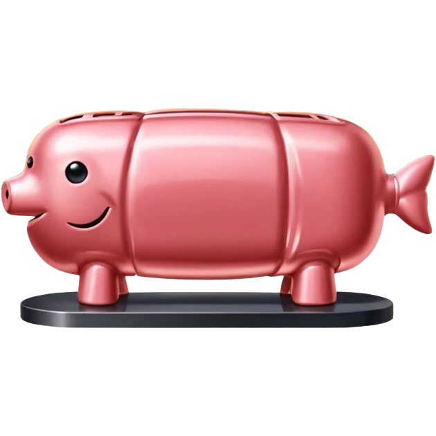  SPAM meat jeff koons style sculpture art french landscape  emoji