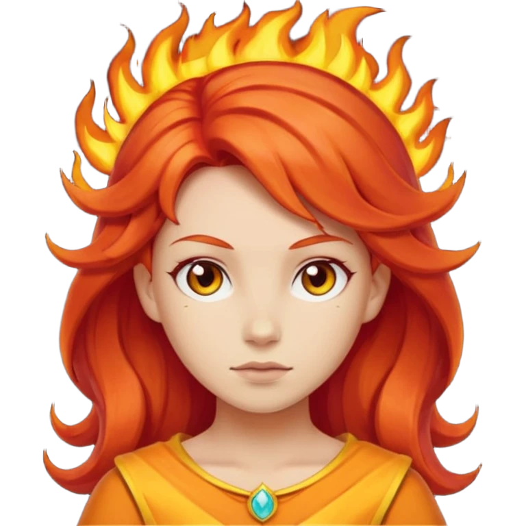 flame princess  emoji