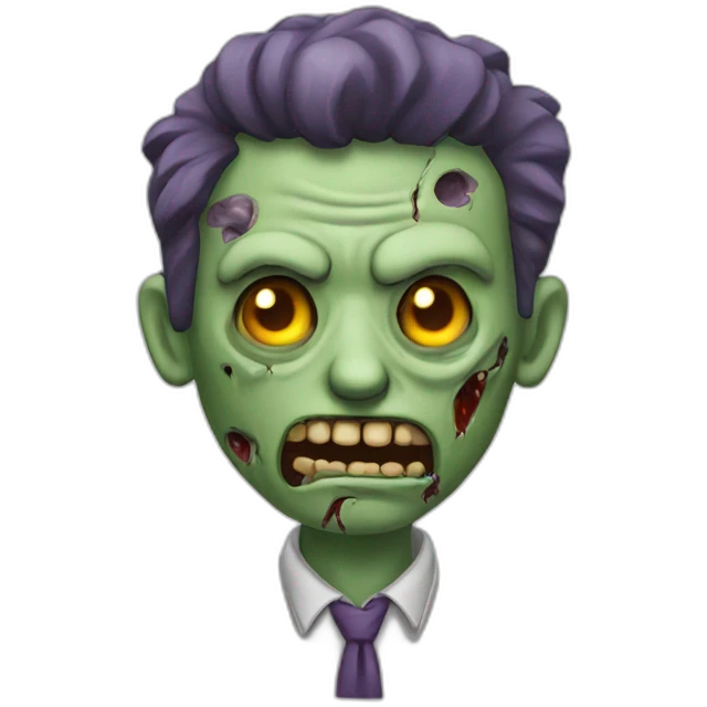 Mr. Zombie emoji