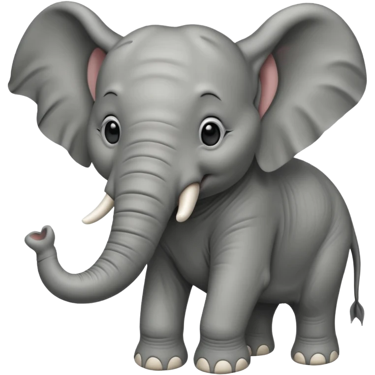 happy elephant emoji