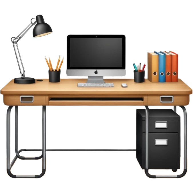 modern office desk emoji