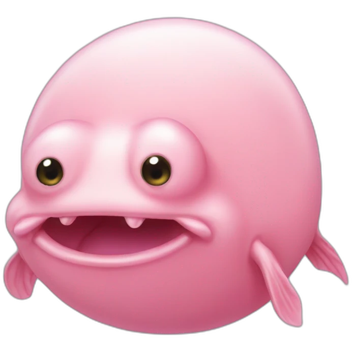Blobfish emoji