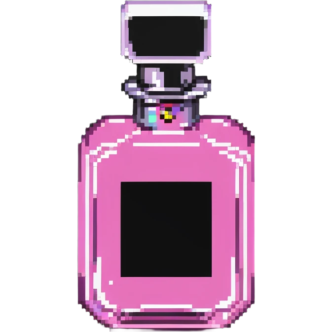 pink perfume bottle emoji