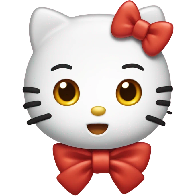 red hello kitty emoji