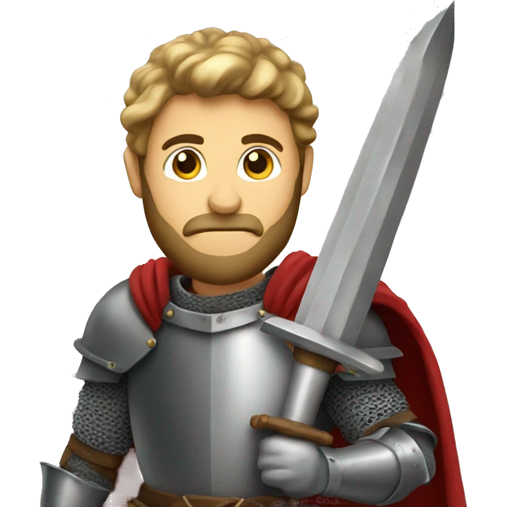 Knight Holding Sword emoji