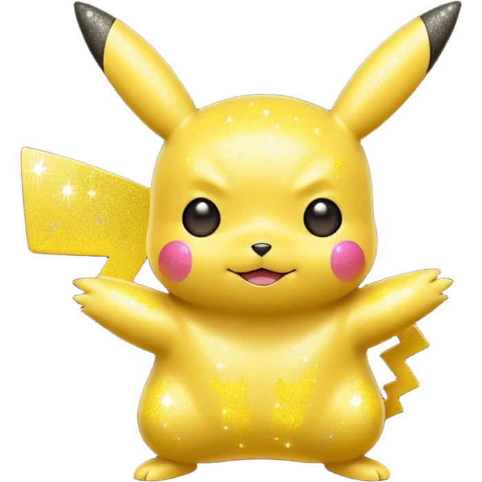 glitter pokemon pikachu emoji