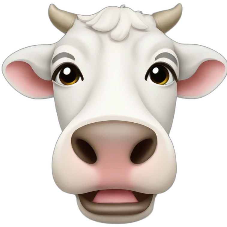 Picasso cow  emoji
