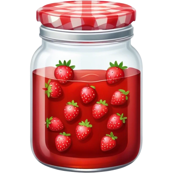Strawberry jam emoji