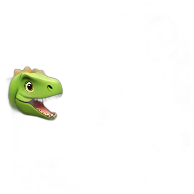 Dinosaur party emoji