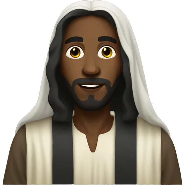 Black Jesus emoji