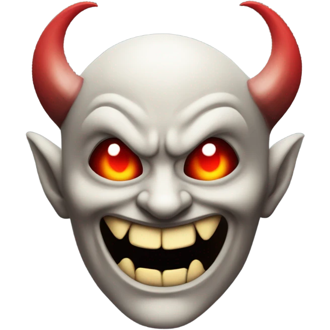 An evil version of me like the devil emoji