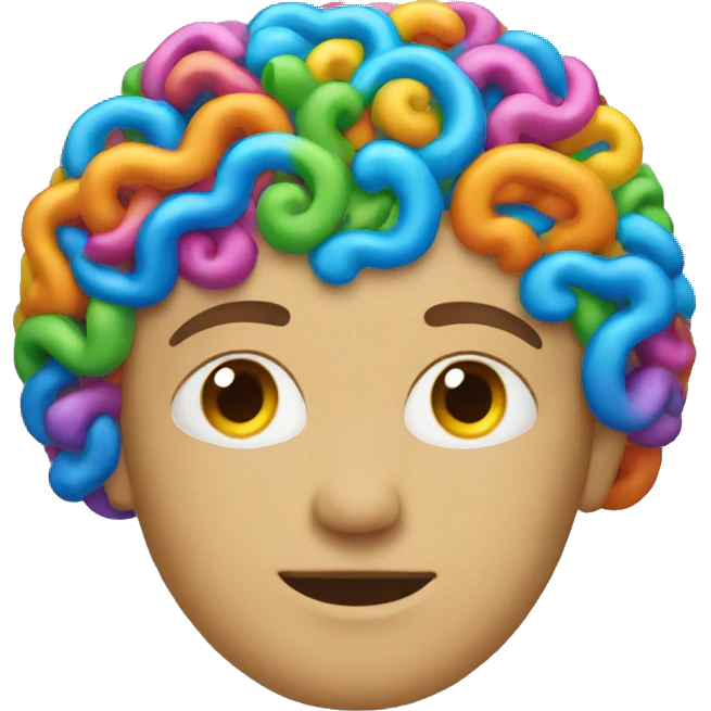 creative brain emoji