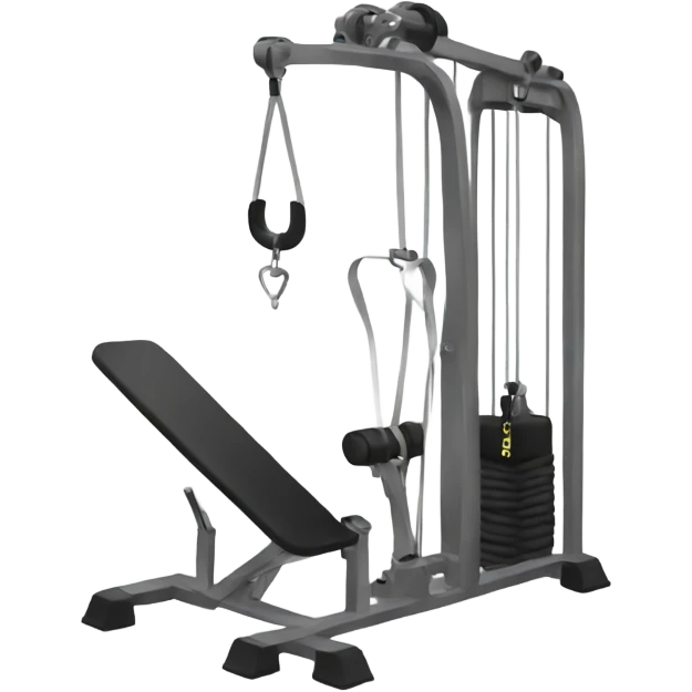 Workout Pully machine emoji