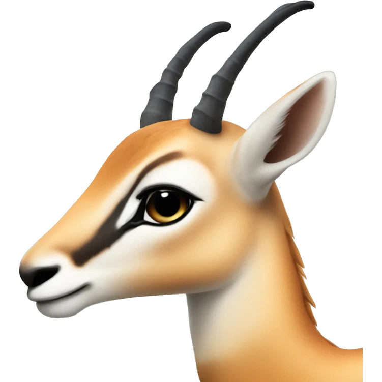 Cute gazelle emoji