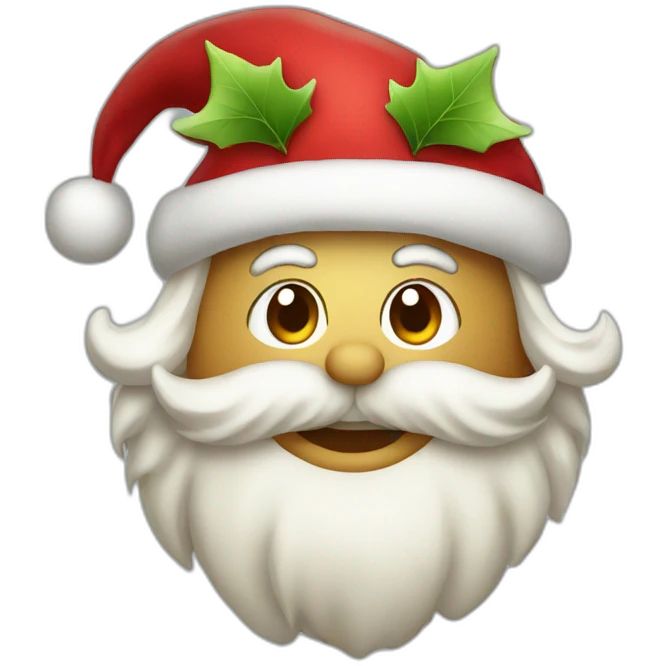 christmas apple emoji