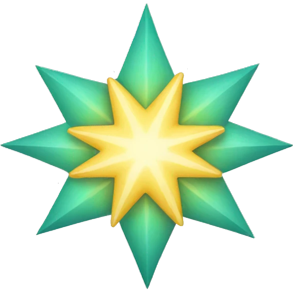 7 pointed star emoji