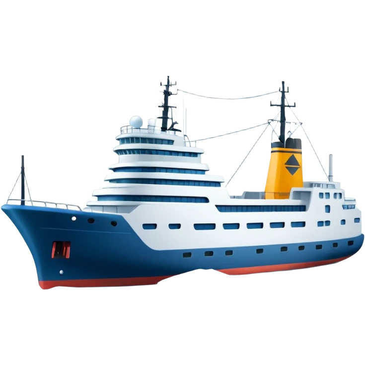 expedition vessel in ice emoji