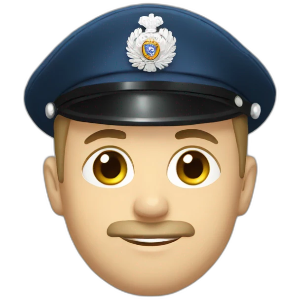 Russian police officer emoji