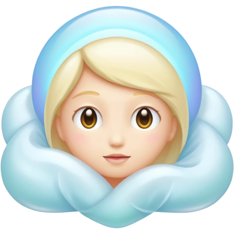 pastel whitish light pale divine shiny aesthetic  emoji