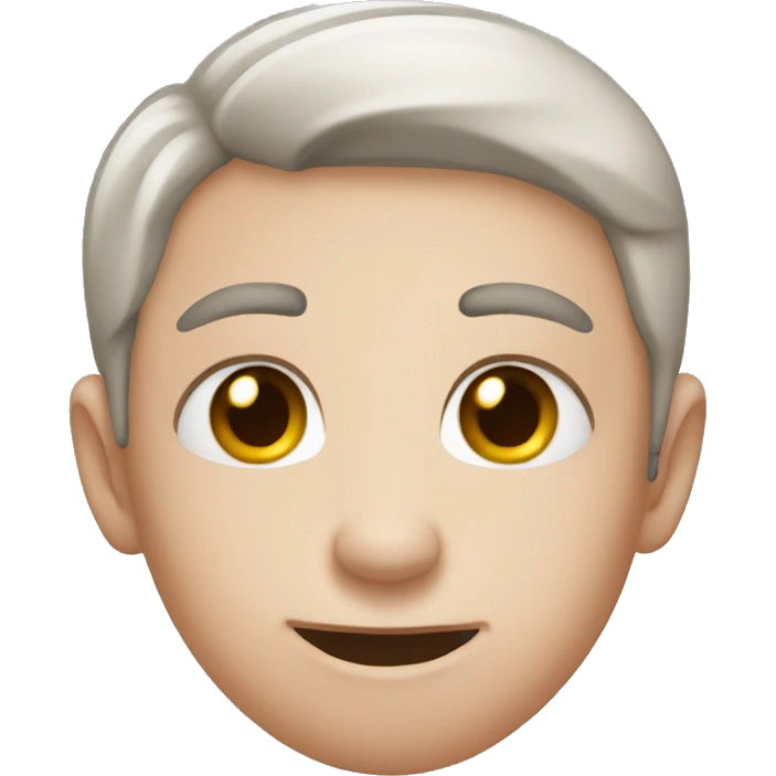 Blushing emoji