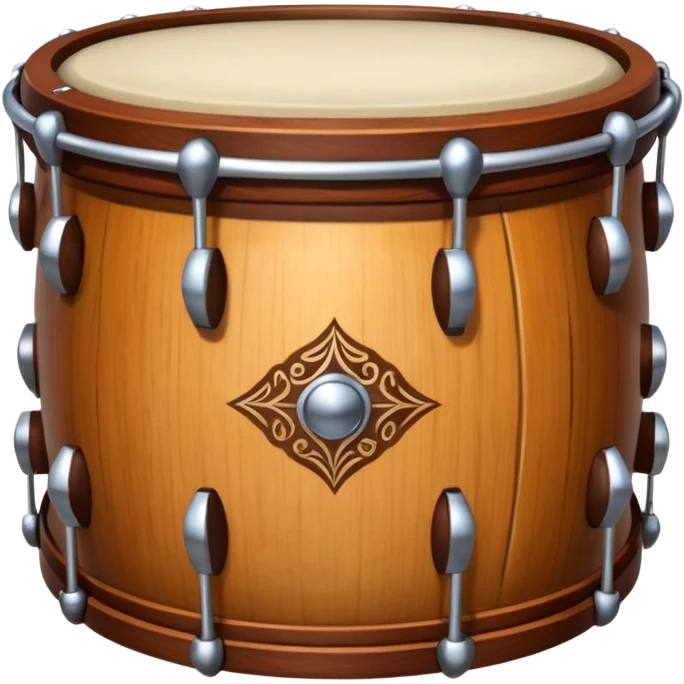 Ceremonial drum emoji
