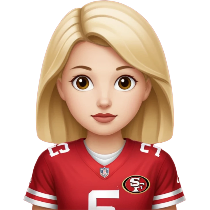 49ers girl emoji